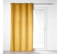 Rideau Occultant Velounight 135x260cm Jaune