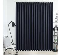 Rideau occultant - vidaXL - Anthracite - 290x245 cm - Polyester - Lavable en machine