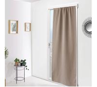 Generique Rideau occultant ED ENJOY HOME - Passe tringle, beige naturel, 90x210 cm, 100% polyester