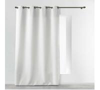 Rideau oeillets 140x280 ESSENTIEL BLANC - DOUCEUR D'INTERIEUR - Rideau - Uni - Intérieur