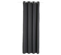 Rideau Panama - 140 x 260 cm - Gris foncé
