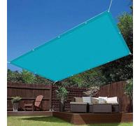 Rideau pare-soleil - Toile de protection contre les intempéries - 2,4 x 5 mètres - Bleu