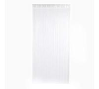 Rideau Porte de fenêtre - Rideau de fenêtre de Porte de chaîne de Gland de Ficelle pour Le café de Chambre à Coucher(Blanc)