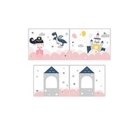 Rideau pour lit en hauteur en 4 parties Princesse