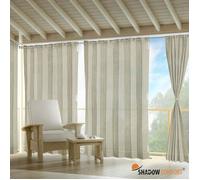 Rideau pour pergola perméable - l.1,37 x H.2,20 m - Shadow Comfort