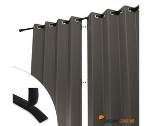 Rideau pour pergola perméable - l.1,37 x H.2,20 m - Shadow Comfort