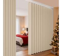 Rideau Séparateur de Pièce 254 cm Occultant 50-70 %, Imperméable 230 g/m² | 1 Panneau avec 19 Crochets, Anti-Plis, pour Chambre, Salon, Terrasse, Salle de Bain, Intérieur et Extérieur