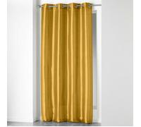 Rideau - SHANA - Tamisant - Jaune - Uni - Œillets - 140x240 cm