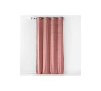 Rideau tamisant a oeillets 140 x 240 cm velours imprimé or bellagold Rose