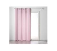 Rideau tamisant Chambray Glory rose 140x240 cm