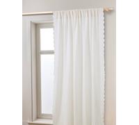 Rideau tamisant en gaze de coton FESTON écru 140x180