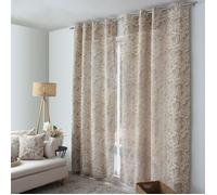 Rideau tamisant esprit lodge 140x240cm - Taille: 140x240cm - Coloris: Naturel