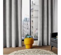 Rideau Tamisant ""Lilou"" 140x260cm Gris