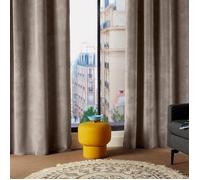 Rideau Tamisant ""Lilou"" 140x260cm Taupe
