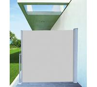 Rideau terrasse amovible - Gris perle - 1,6x3m