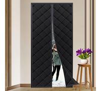 Rideau thermique avec fermeture magnétique, 90 x 210 cm, étanche, résistant au froid