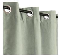 Rideau Thermique Brossé 140x240cm avec Doublure Polaire - Vert d'Eau, Prêt à Poser