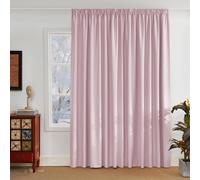 Rideau thermique de protection contre le froid, pour grandes fenêtres, dimensions 245 x 300 cm, couleur rose clair