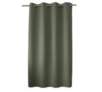 Rideau thermique en microfibre doublée Vert 135x240 cm