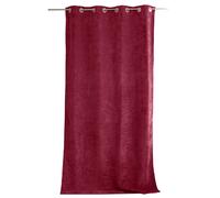 Rideau thermique en velours - 140 x 260 cm - Grenat