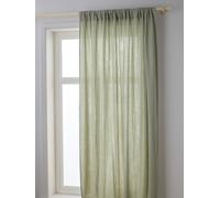 Rideau tube tamisant en gaze de coton 140x260