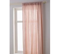 Rideau tube tamisant en gaze de coton 140x260