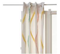 Rideau Tufté Enfant Alphabet 140x260cm Multicolore