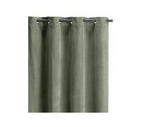 Rideau uni Elise en velours coton 100% - 140 x 280 cm