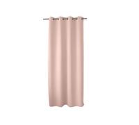 - Rideau uni occultant avec oeillets - 140 x 240 cm - Rose