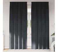 Rideau - VIDAXL - 4107260 - Velours - Occultant - 140 x 225 cm (lot de 2)