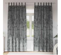 Rideau - VIDAXL - 4107725 - Velours luxueux - Occultant - 225 x 140 cm (lot de 2)