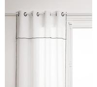 Rideau Voilage à Oeillets Fred 140x240cm Blanc