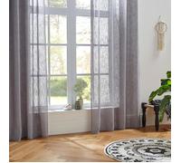 Rideau Voilage ""Alton"" 140x240cm Gris