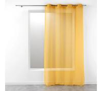 Rideau Voilage Étamine Telma 140x280cm Jaune