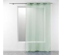 Rideau Voilage Étamine "Telma" 140x280cm Sauge Vert G