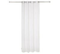 Rideau Voilage Rayure 140x240cm Blanc