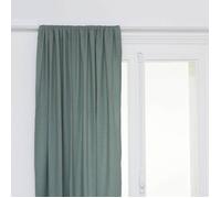 Rideau Nid d'Abeille Widdy 130x260cm Vert Céladon