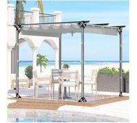 Rideaux De Bâche Clairs avec Oeillets,Couvertures De Bâche Vinyle PVC Transparent,Panneaux Latéraux De Bâche Extérieure pour Porche Gazebo Pergola,420g/m² Bâche Imperméable,clear-4x2.3m/13.1 * 7.5ft