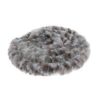 Rideaux de porte chenille : Tricolore Marron / Blanc / Gris 56 x 185 cm