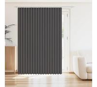 Rideaux de séparation plissés sur Mesure avec Crochets, Parfaits pour Les Chambres et Les Salons.-Black- W80xH190cm