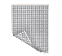Rideaux insonorisants et coupe-vent avec couches de feuille d'aluminium pour une rétention efficace de la chaleur et une résistance à l'eau et aux taches dans les espaces intérieurs (100 x 80 cm)