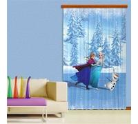 Rideaux La Reine des Neiges Glace Disney - Voilage : 140x245 cm G