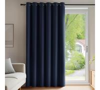 Rideaux occultants à œillets pour chambre d'enfant, 290 x 200 cm, bleu foncé
