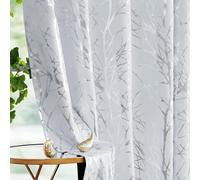 Rideaux occultants à motifs floraux, lot de 2, 213 cm (84 pouces)