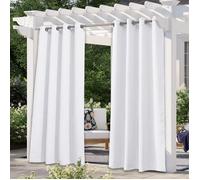 Rideaux occultants/isolants thermiques - JEOBEST - Lot de 2 - Crème - 140 x 240 cm