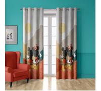 Rideaux, stores Disney MICKEY Multicolore 140x250 cm