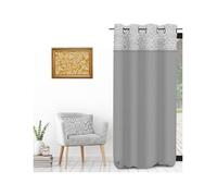 Rideaux, stores Soleil D'Ocre VINTAGE Gris 135x250 cm