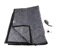 Rideaux thermiques alternatifs en aluminium isolant pour fenêtre - Tissu Oxford à trois couches - Facile à installer - 99,1 x 160 cm - Résistant au froid
