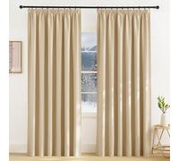 Rideaux thermiques beige pour une protection opaque