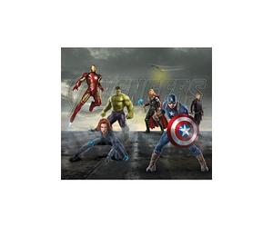 Rideaux voile Captain America et les Avengers Marvel 180x160 CM